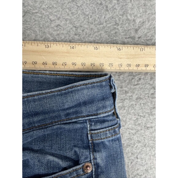 J. Crew Toothpick Skinny Jeans Womens Size 29 Blue Denim 28" - Picture 5 of 7